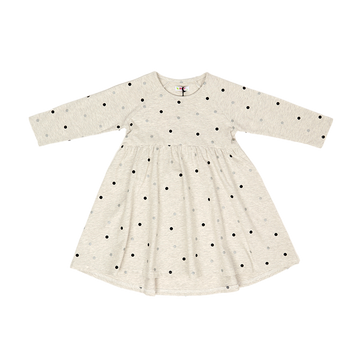 Dress KC - Printed Light Gray